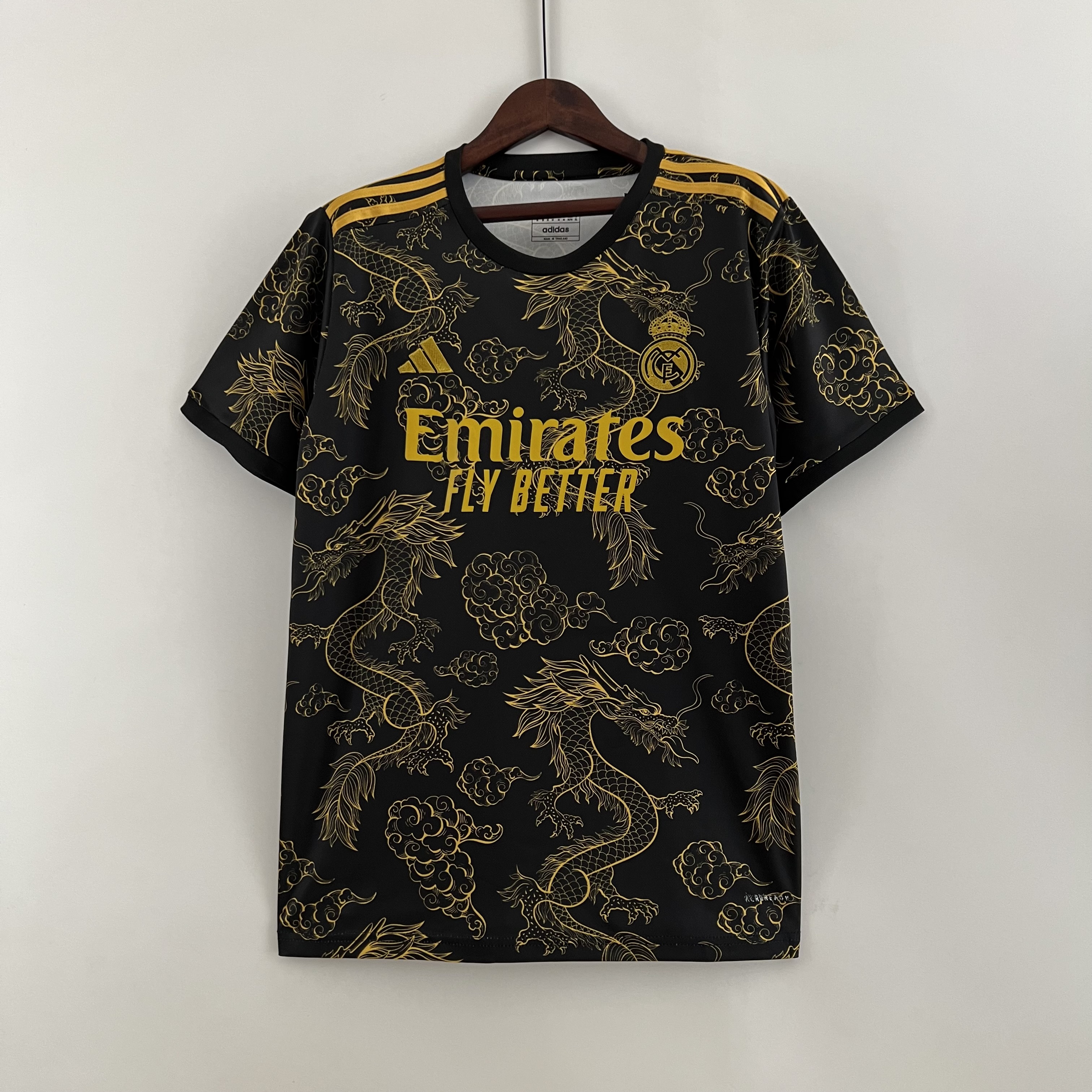 Real Madrid 23-24 Yellow Dragon Special Edition Jersey - Fans Version